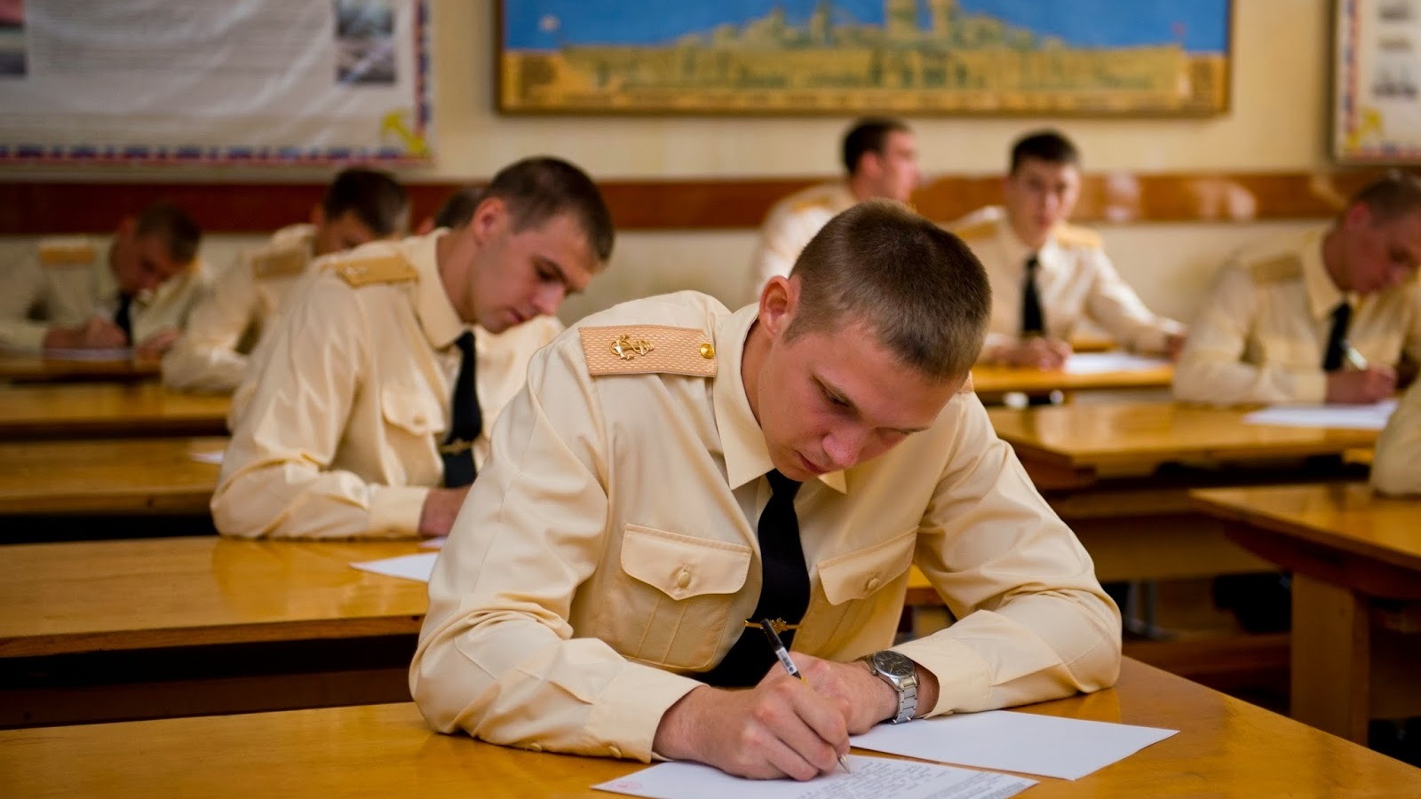 Встреча с военными вузами